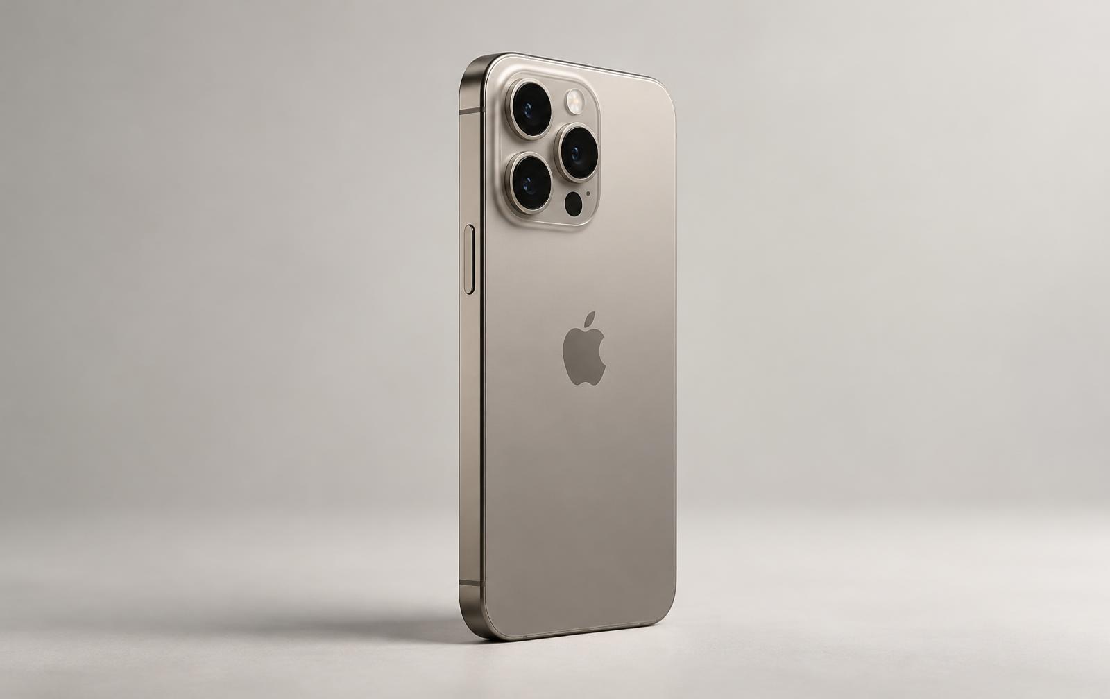 iPhone 16 Pro em titânio